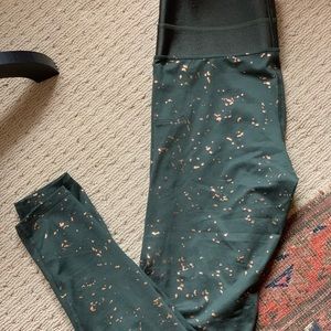 Champion gold flecked leggings